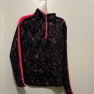 Black and Pink Patterned Top
